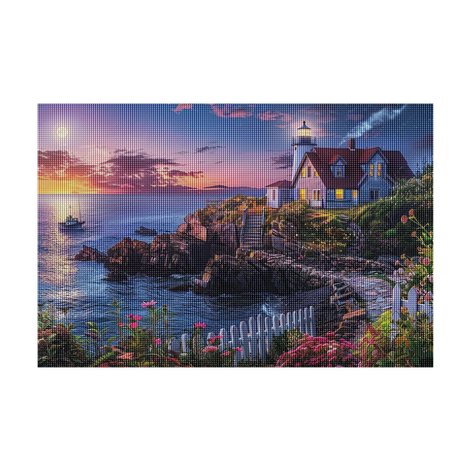 Amazon.com: Movstrb Lighthouse Diamond Painting kit for Adults